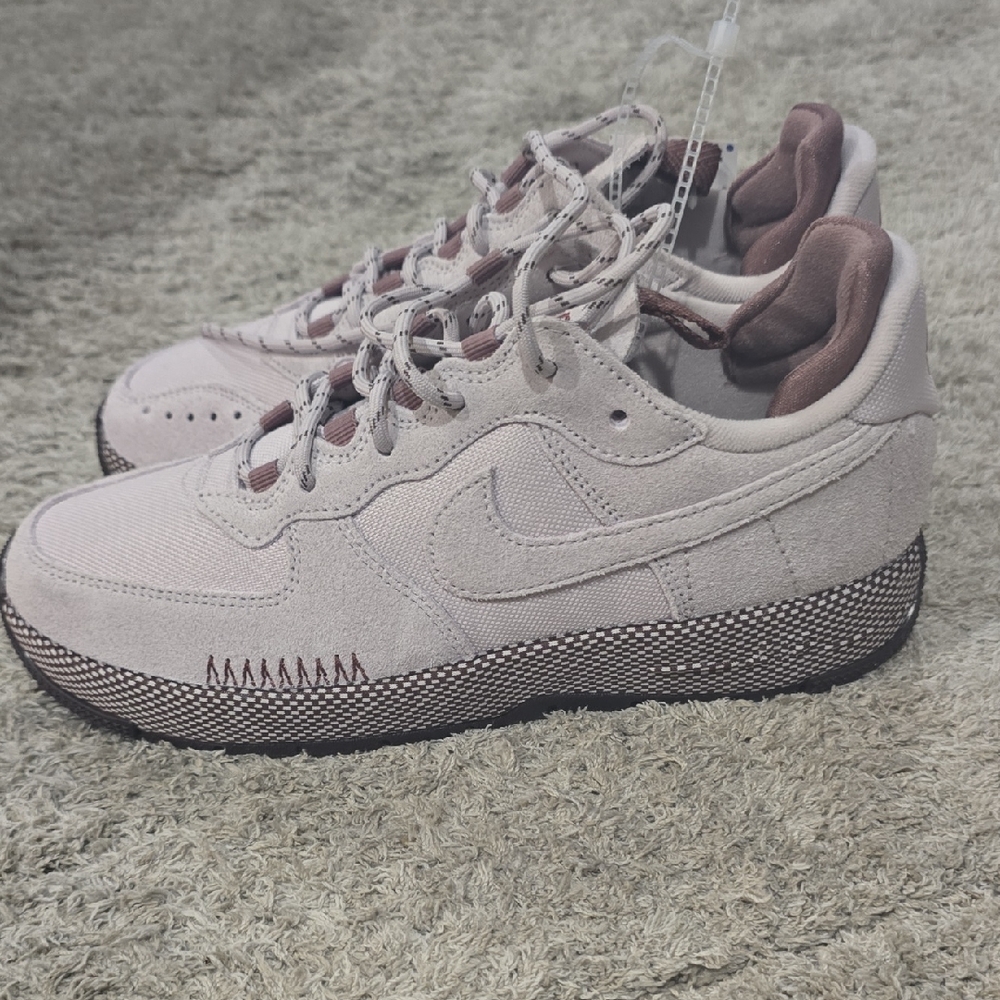 Nike Air Force 1 Low Wild Platinum violet Womens Sneakers Shoes New W/O Tag